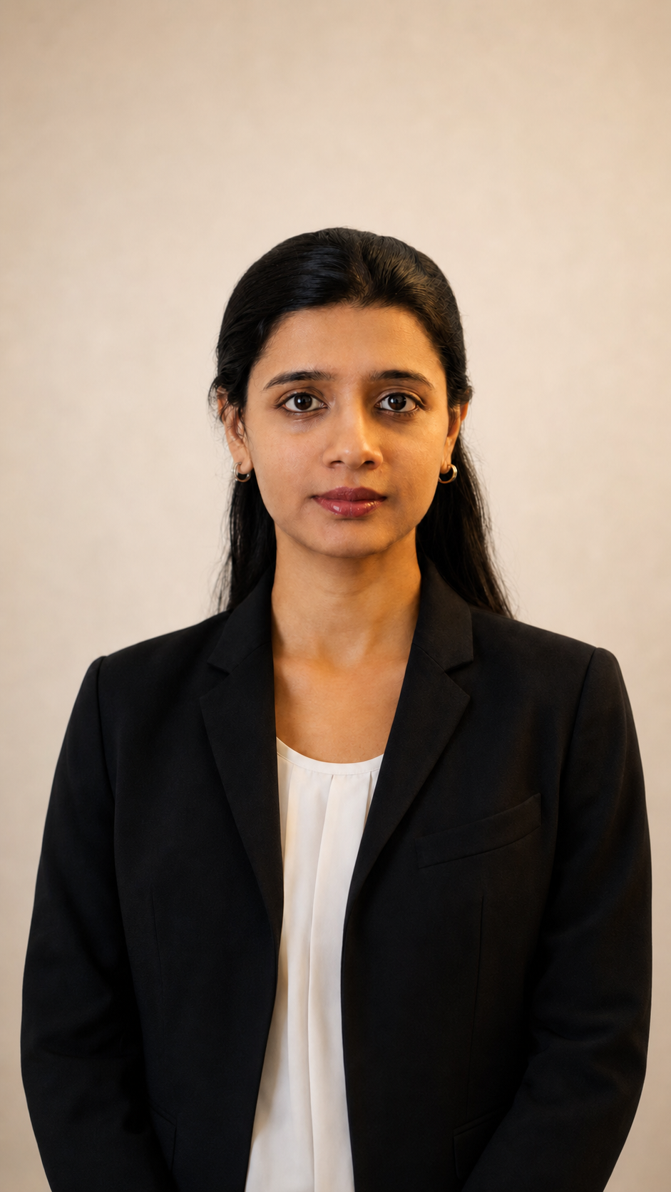 Professional portrait of Aarya Krishnan Rajalakshmi, MD